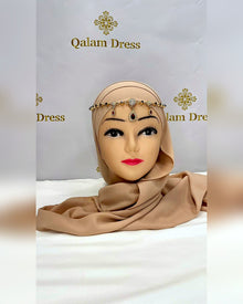 Bijou de tête Alayna, détail raffiné pour coiffure ou hijab