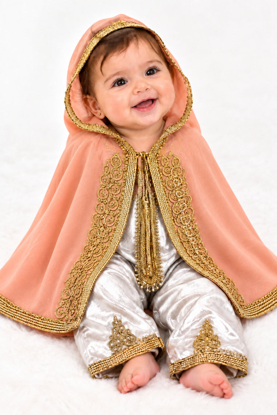Tenues de fête enfant_Caftan fille_tenue de circoncision