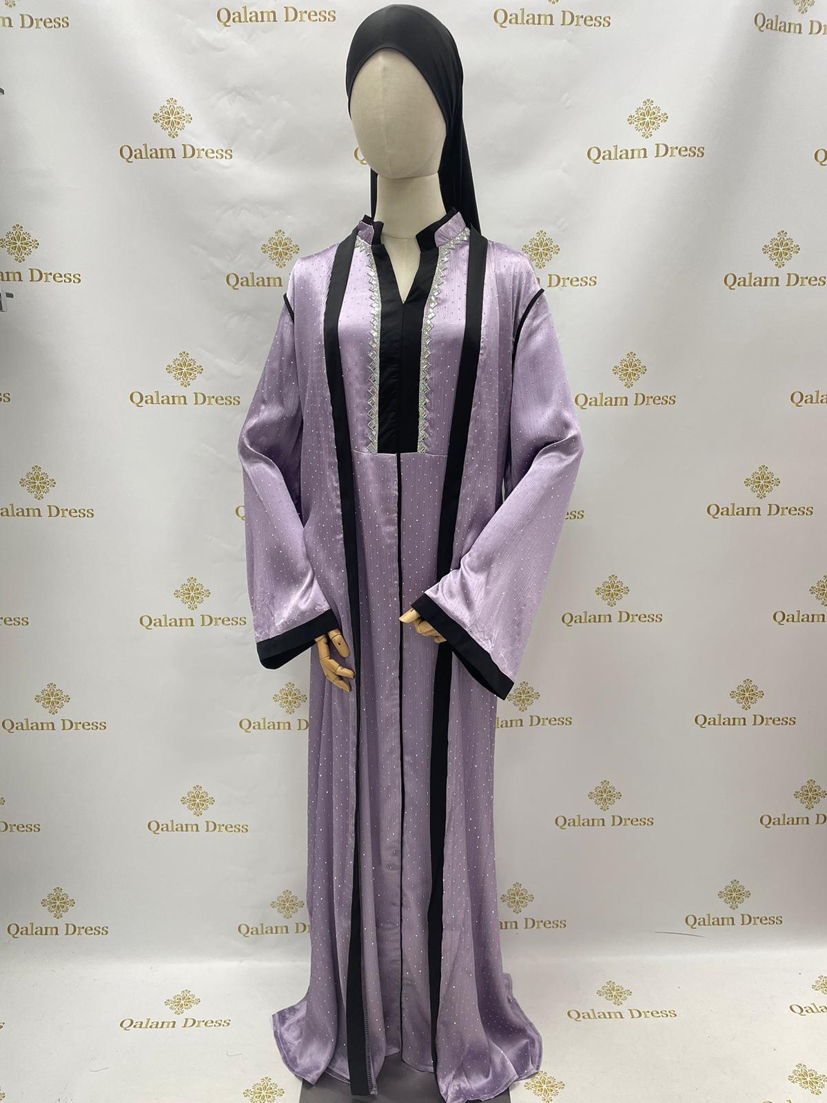 Ensemble caftan Nayra kimono  + sous-robe - Tendance hijab