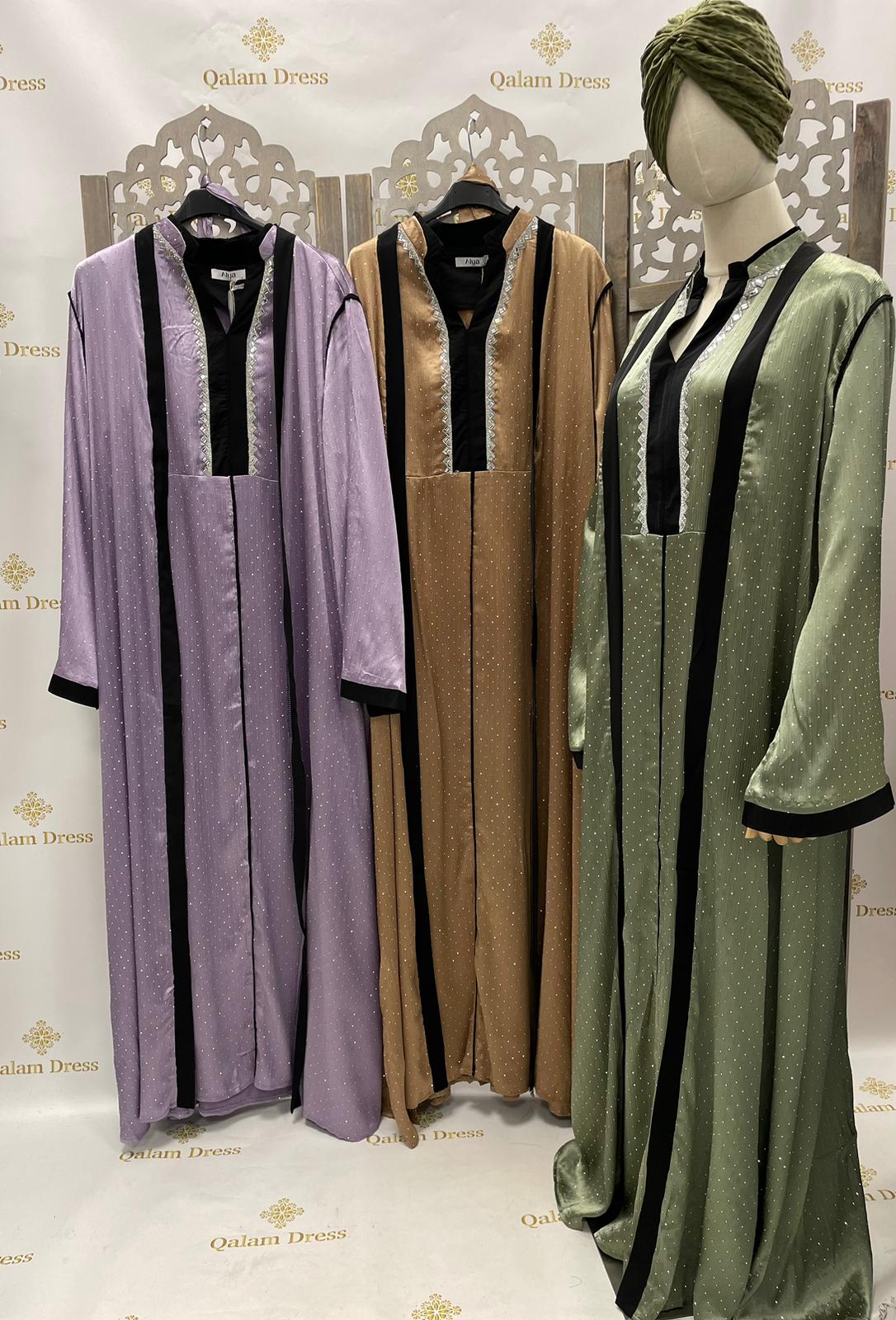 Ensemble caftan Nayra kimono  + sous-robe - Tendance hijab