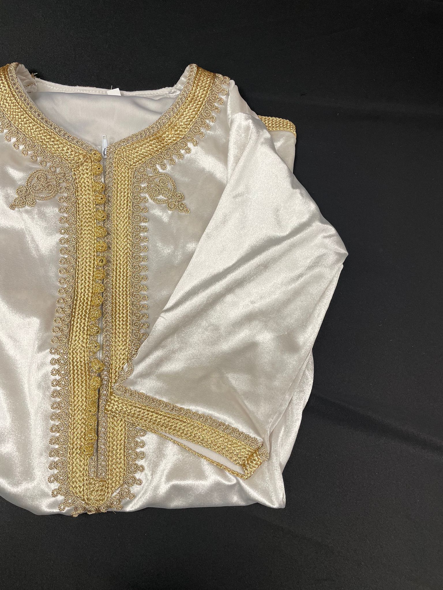 Ensemble Garcon batême abaya hijeb hijab tunique jilbeb mode modeste fashion qalam dress boutique musulmane femme voilées hijab france robe abaya blanche