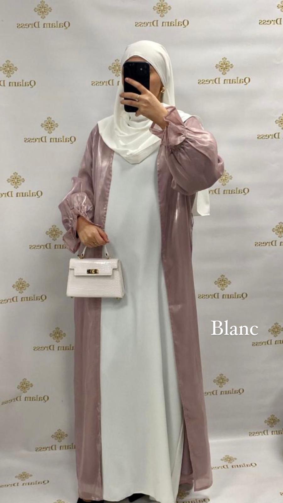 Sous robe sans manches en soie de medine - Tendance Hijab