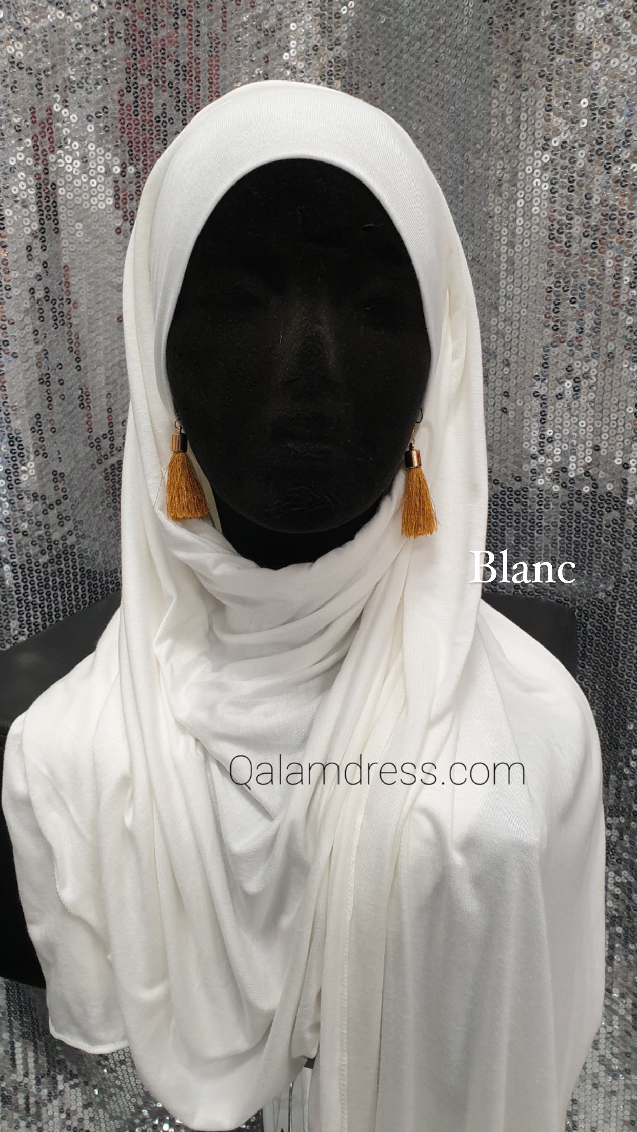 Hijab à enfiler jersey viscose_Bonnet Rond