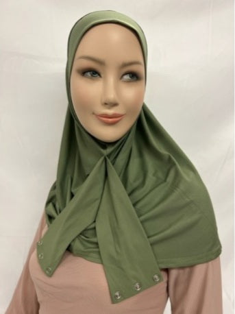 Cagoule sous hijab lycra bouton pression sport pratique abaya hijeb hijab tunique jilbeb mode modeste fashion qalam dress boutique musulmane femme voilées hijab france robe abaya blanche