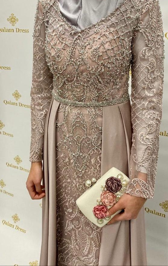 Robe de soirée Melia- Tendance Hijab 801092