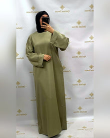 Abaya Alyah taille 2, vue de la robe longue