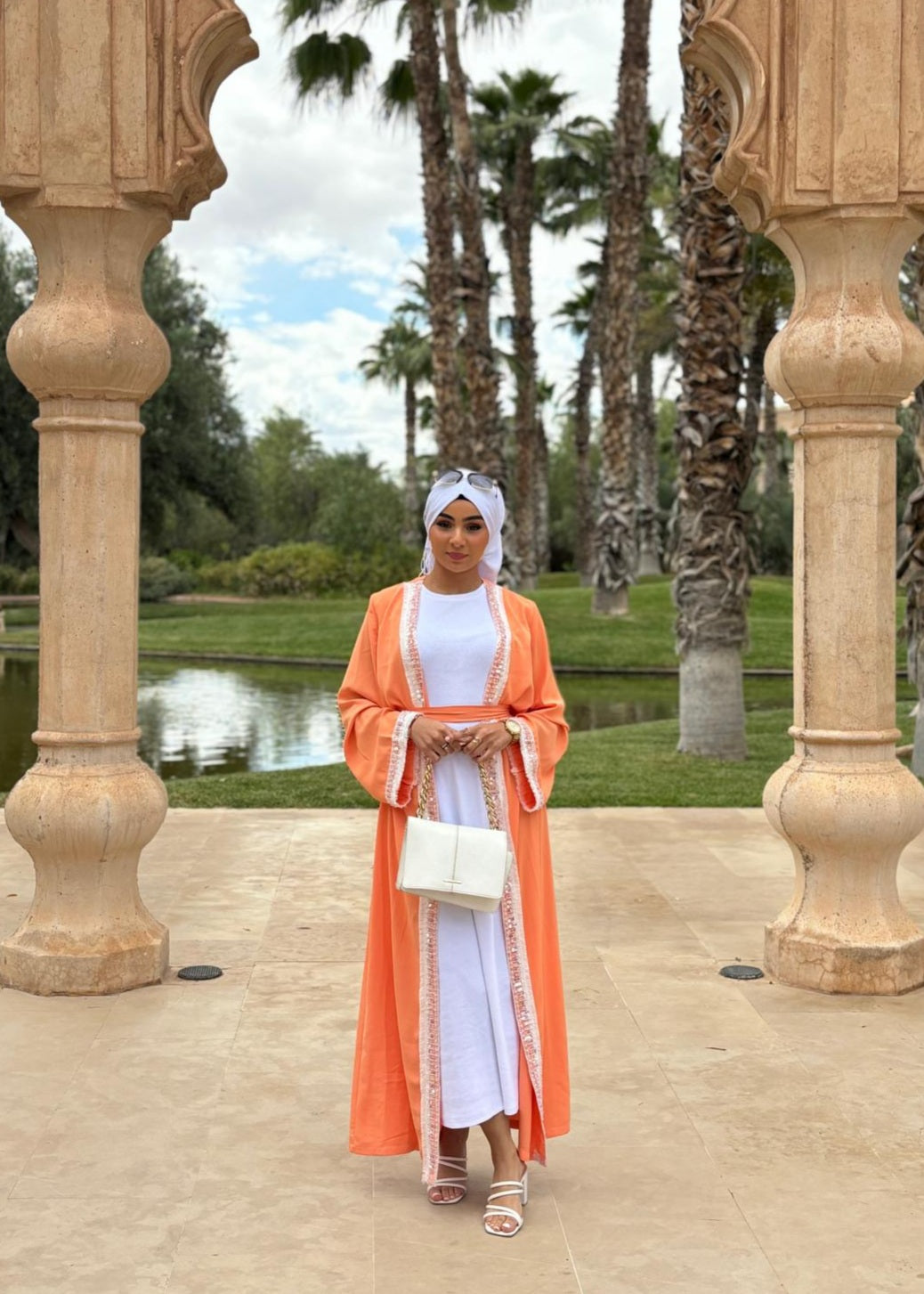 Kimono Zaina Eid Vibes - Tendance Hijab