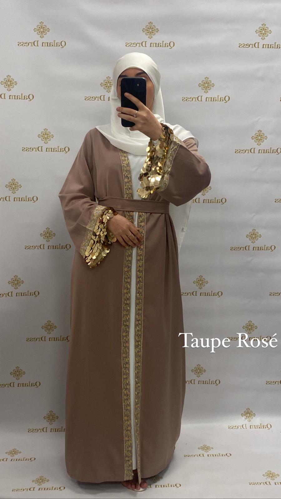 Kimono Naiyla aid vibes abaya hijeb hijab tunique jilbeb mode modeste fashion qalam dress boutique musulmane femme voilées hijab france robe abaya blanche