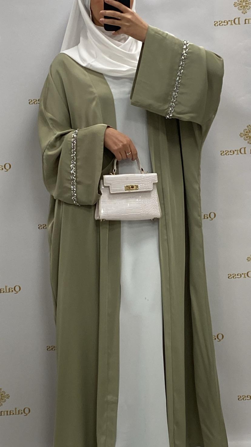 abaya hijeb hijab tunique jilbeb mode modeste fashion qalam dress boutique musulmane femme voilées hijab france robe abaya blanche