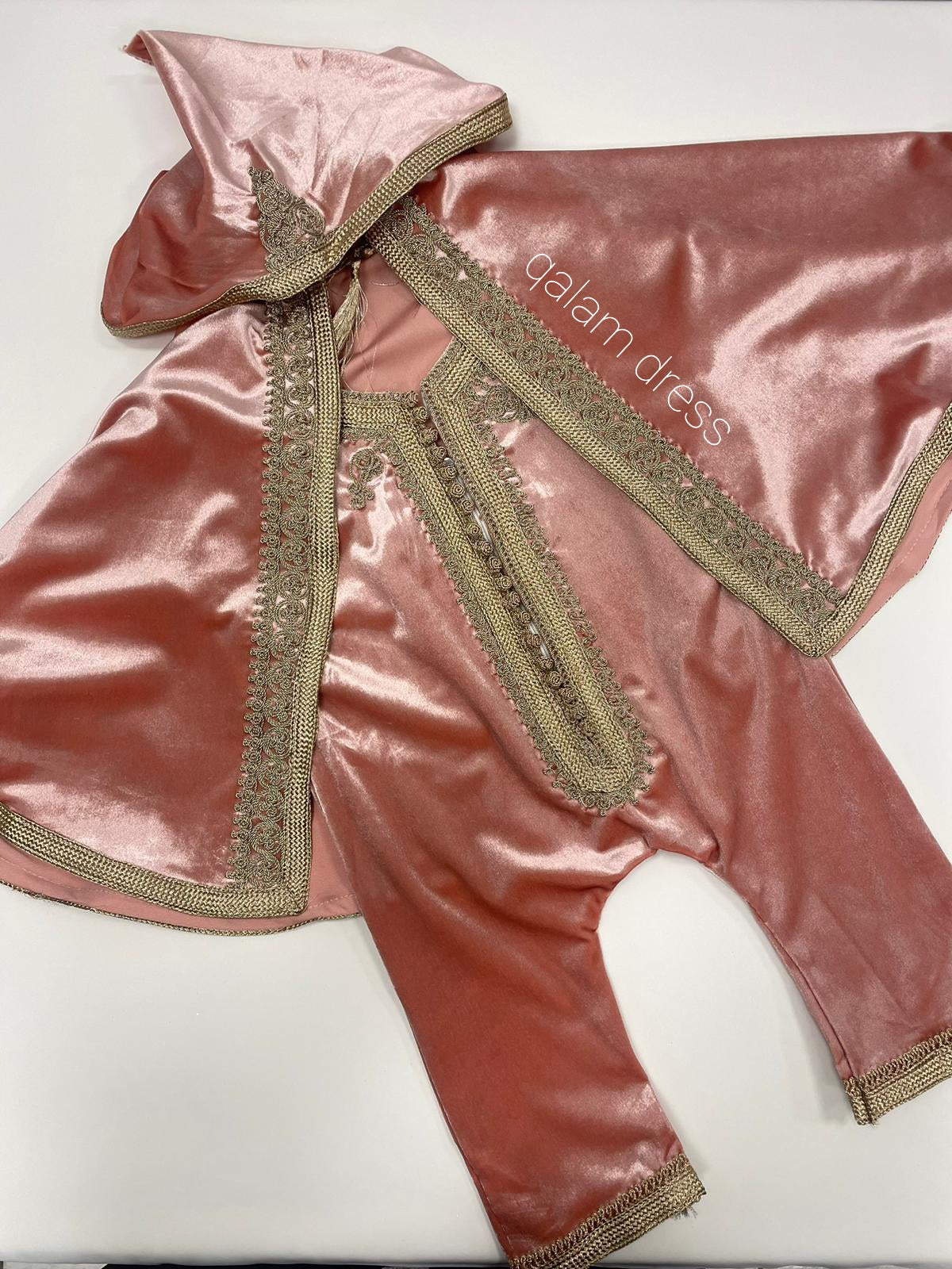 Ensemble de fête, aîd, circoncision enfant velours -Tendance tahara