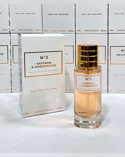 Parfum Saffron & Amberwood Note 33, flacon 50 ml.