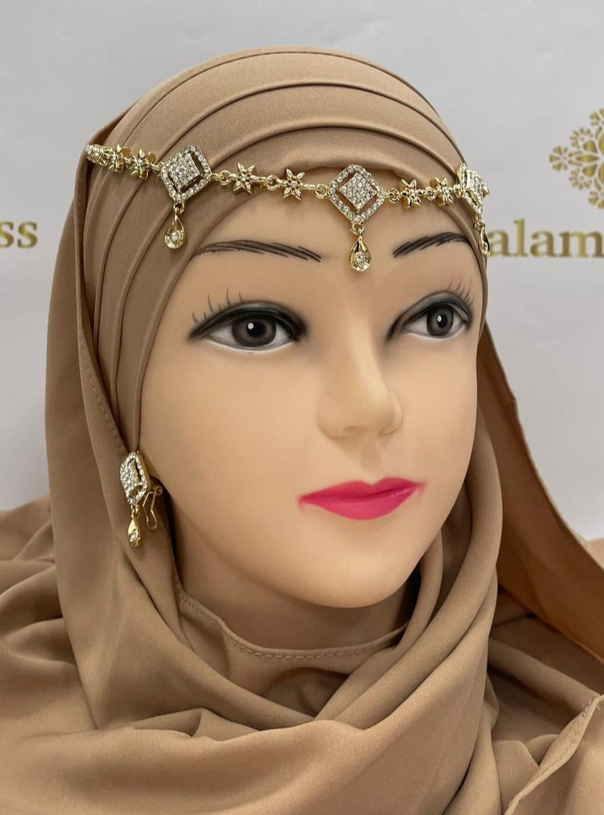 Parure Bijoux de tête El Najma