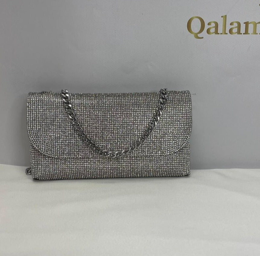 Pochette de soirée All Strass