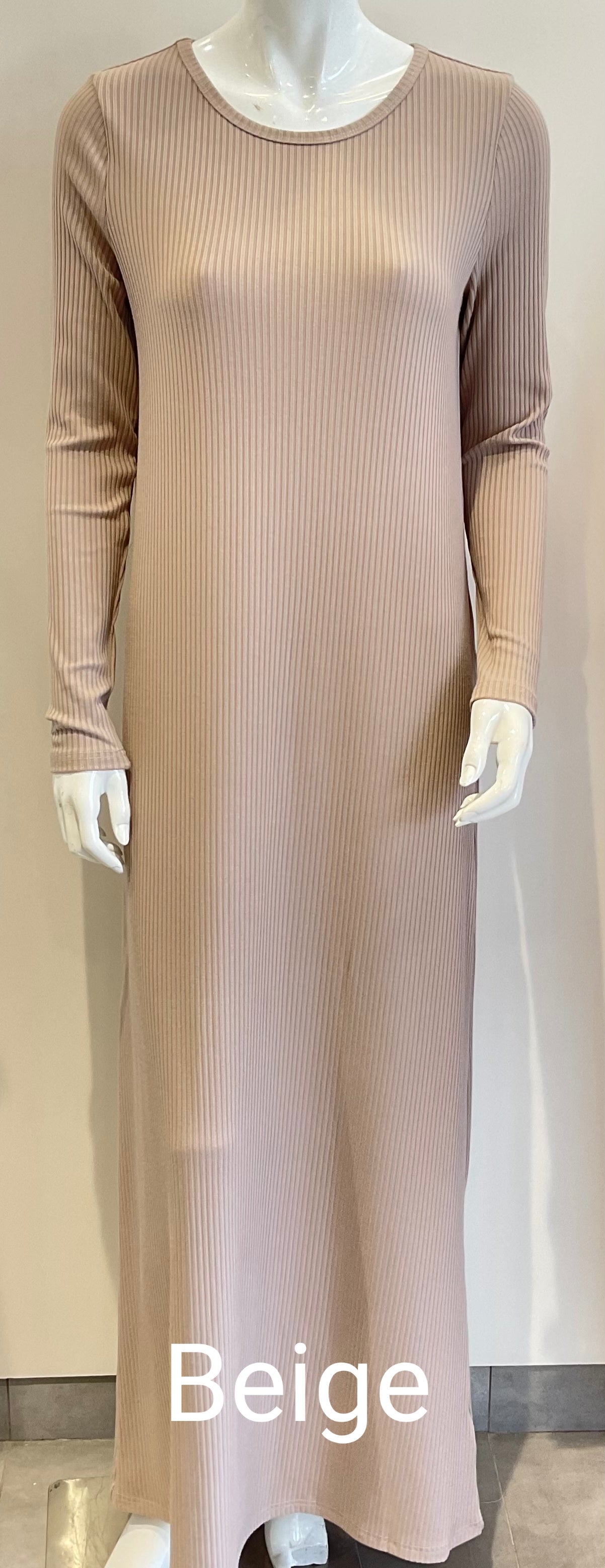 Robe coton Safia - Tendance hijab sport wear 9016