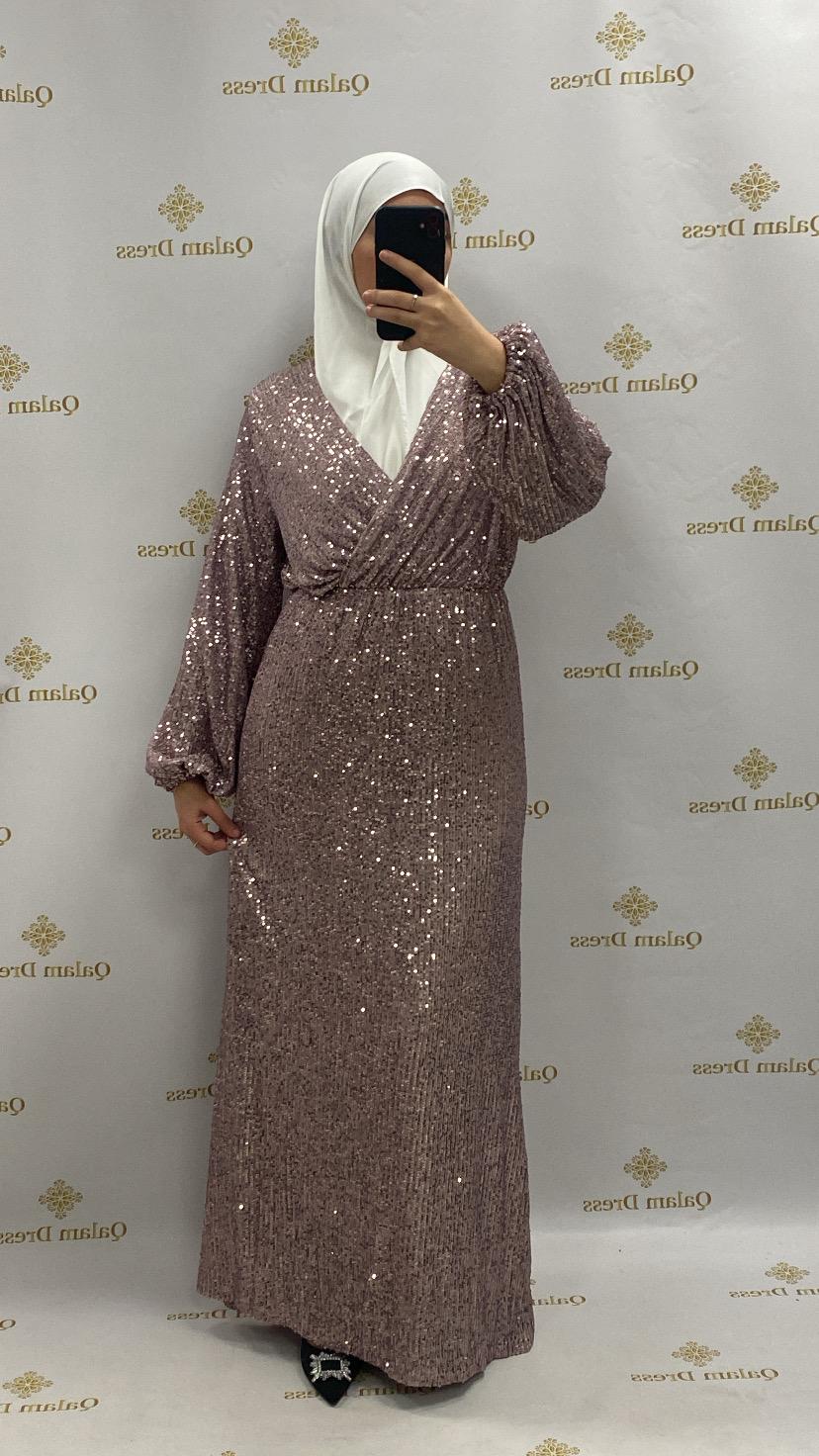 Robe sequin Zahara - Tendance Hijab