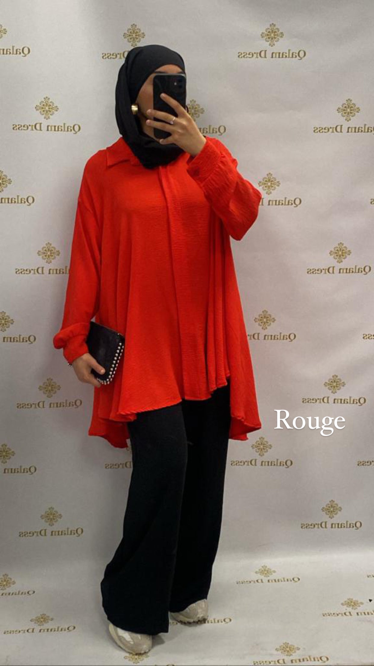 Tunique jazz longue tendance chemise large mastour mastoura modest fashion abaya hijeb hijab tunique jilbeb mode modeste fashion qalam dress boutique musulmane femme voilées hijab france robe abaya blanche