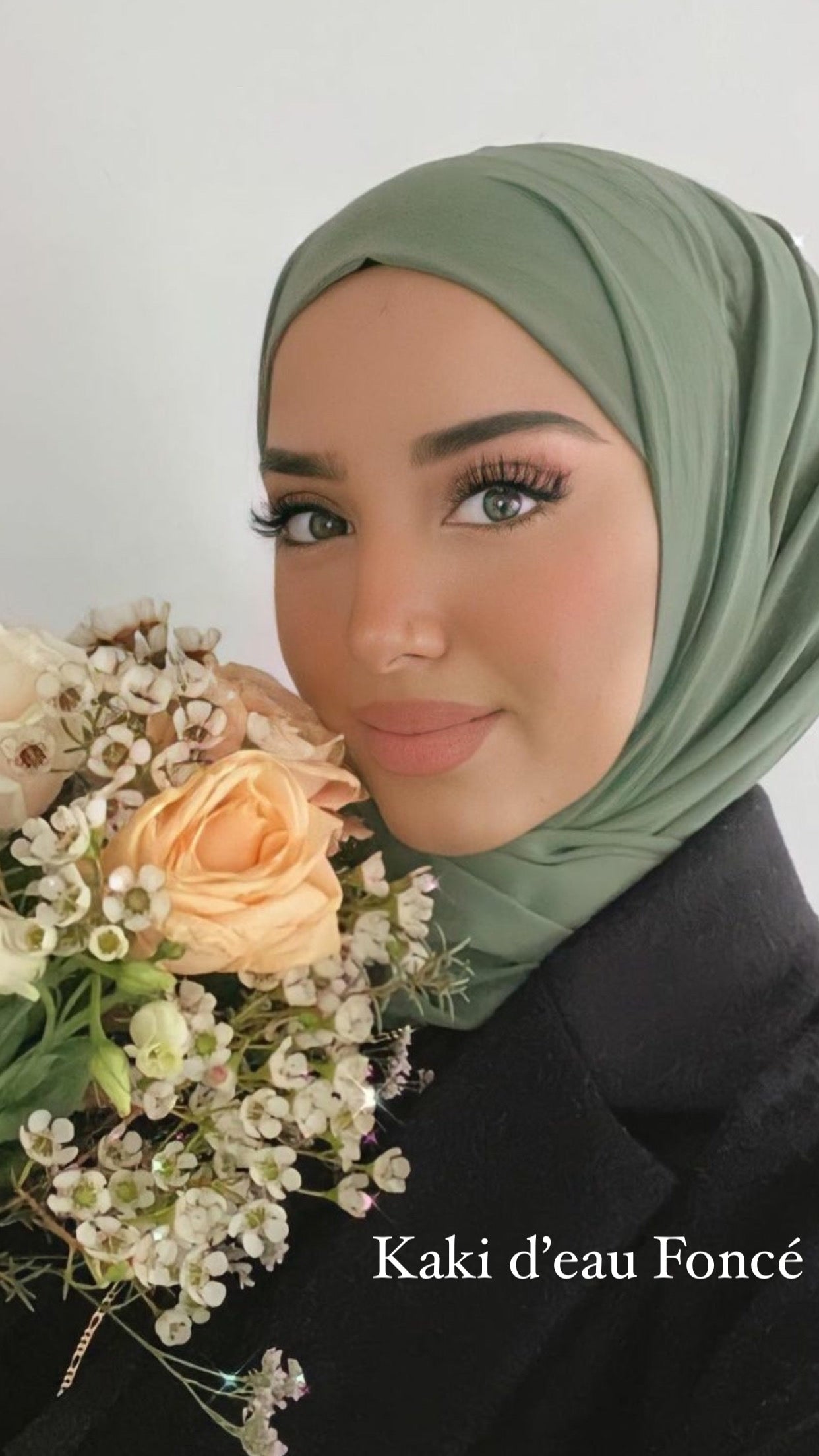 maxi hijeb latifa 90*190 hijab tunique jilbeb mode modeste fashion femmes voilées Qalam Dress Boutique  tendance box 