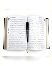 Coran à tracer avec lignes de guidage pour calligraphie arabe