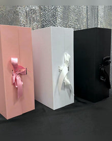 boite personnalisé prenom cadeaux noir blanc rose naissance tapis coran