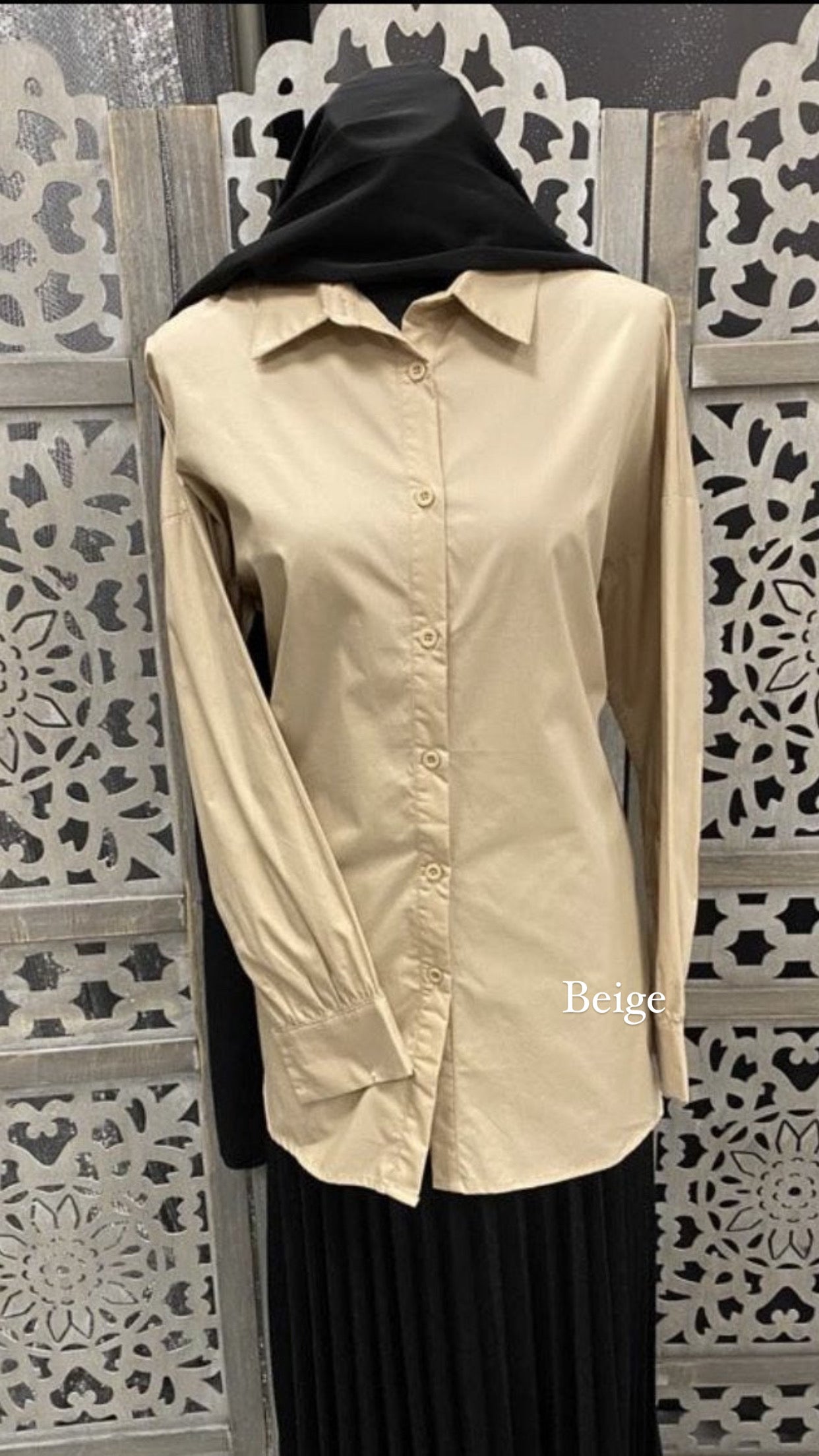 Pantalon palazzo blanc mode modeste fashion mastour tendance hijab qalam dress