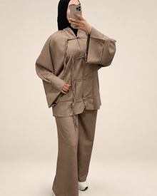 Ensemble Sakura, photo 1 avec fond kimono