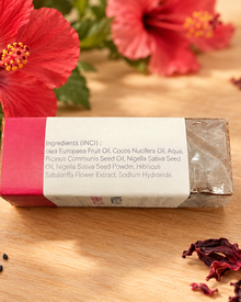 Savon surgras nigelle hibiscus, liste des ingrédients
