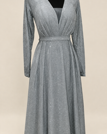 Robe de soirée Marwa à paillettes Qalam Dress