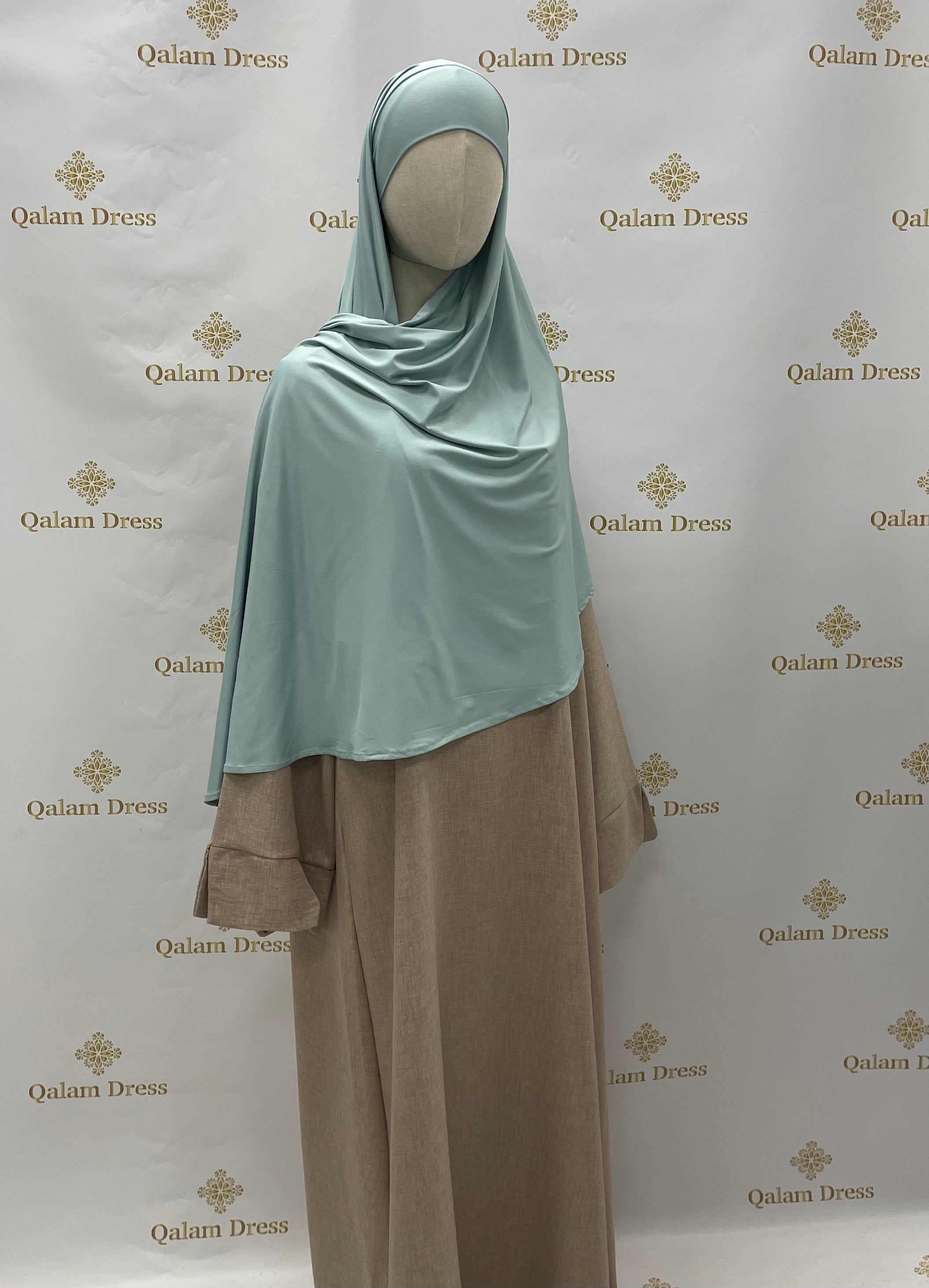 Hijab une pièce Jersey premium demi_lune
