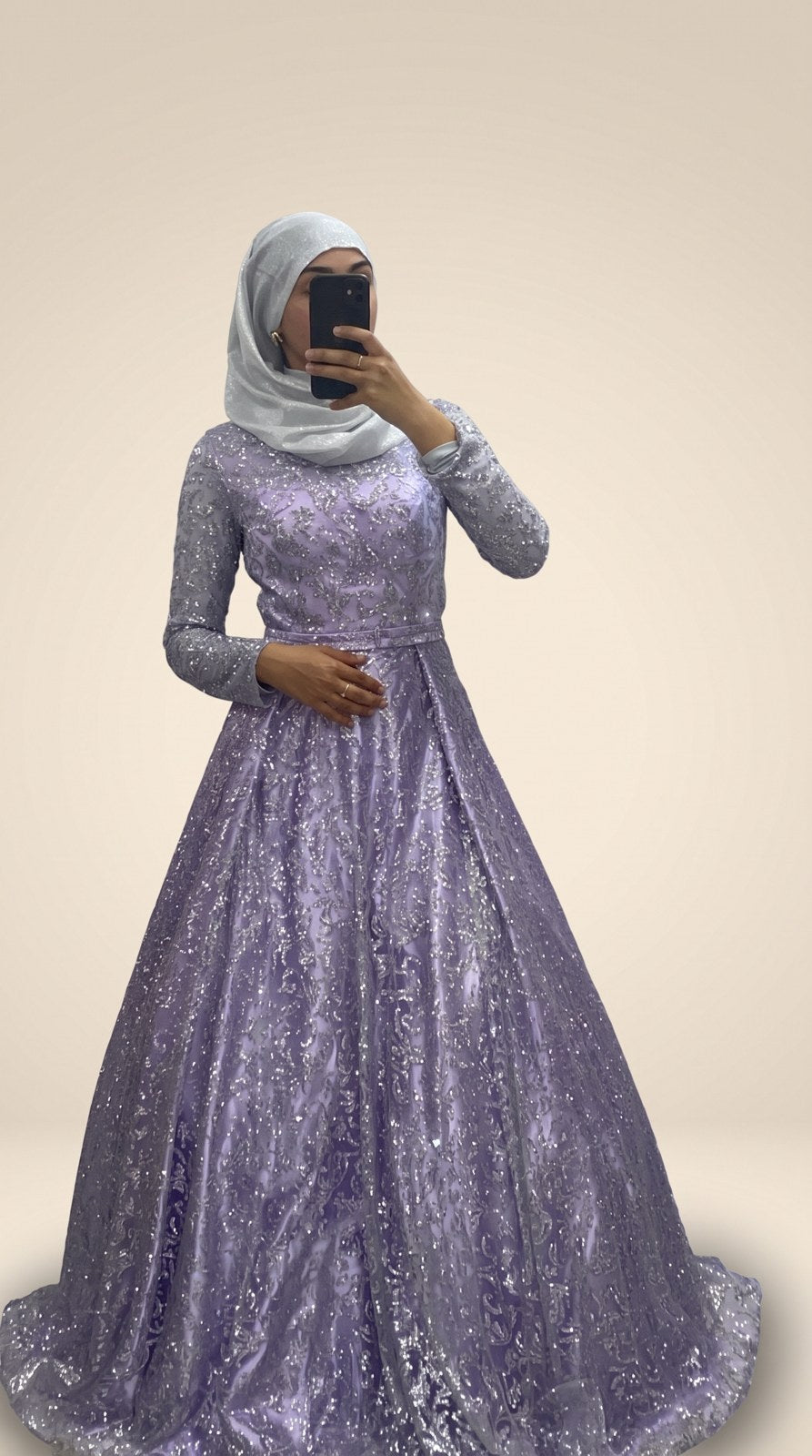 Robe de soirée Najah lila