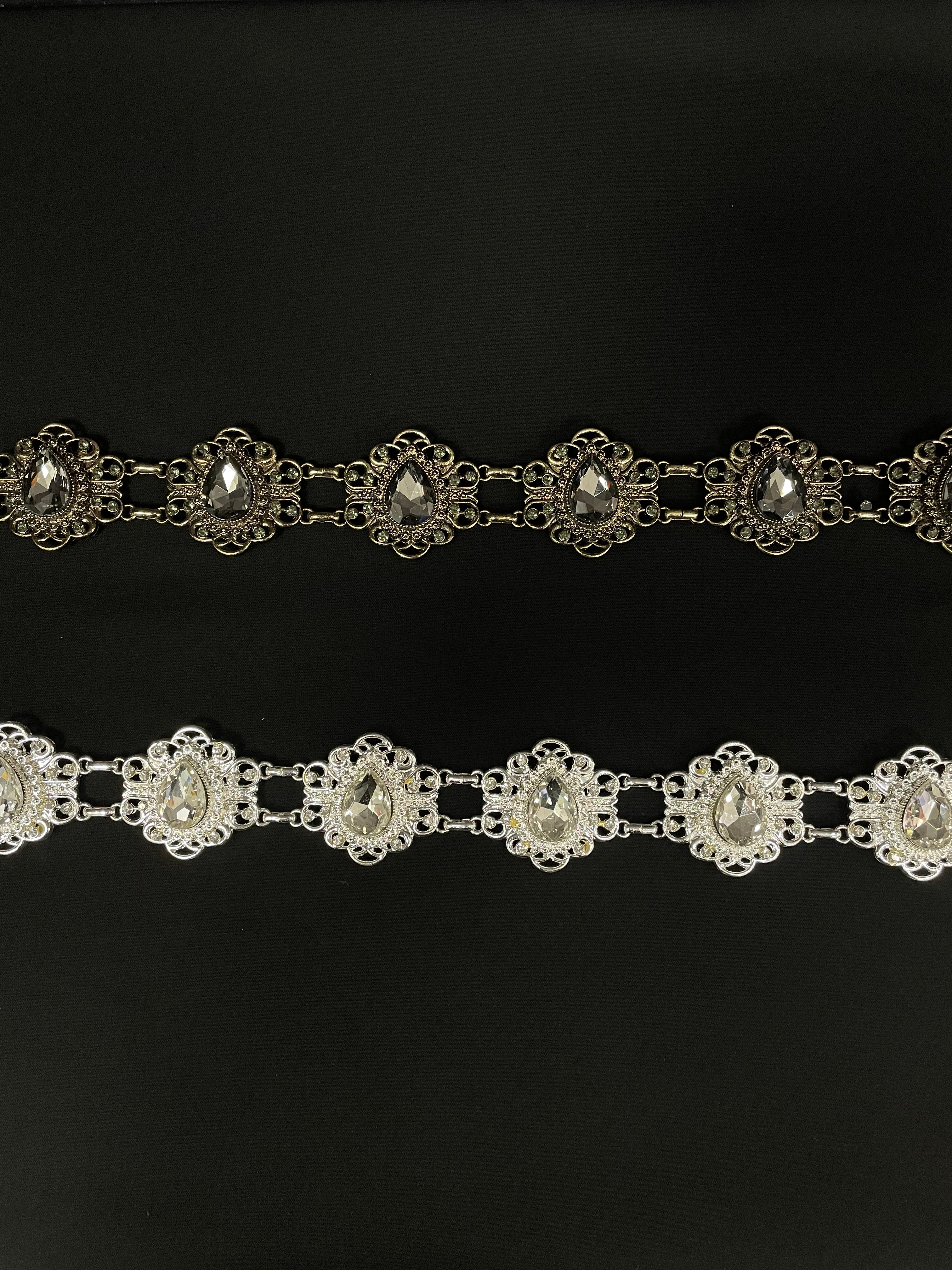 Ceinture de caftan soumaya doree argentee accessoires bijou mariee mariage evenement fetes 