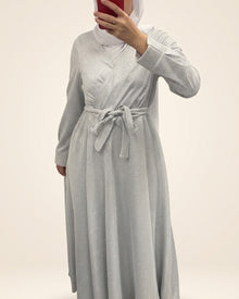 Robe du soir blanc silver Création