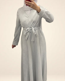 Robe du soir blanc silver Création