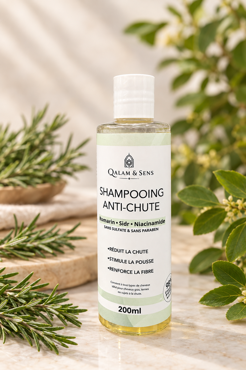 Shampooing au SIDR, romarin et niacinamide 200 ml