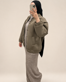 Veste sakura Oversize, photo 1 avec fond kimono