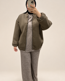 Veste sakura Oversize, photo 5 avec fond kimono