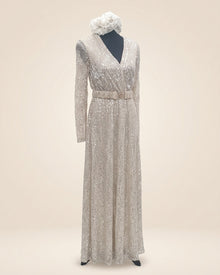 Robe de soirée Zahra strass