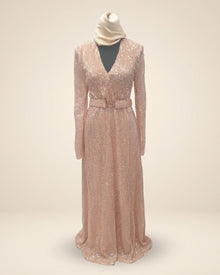 Robe de soirée Zahra strass