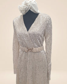 Robe de soirée Zahra strass