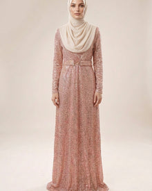 Robe de soirée Zahra strass