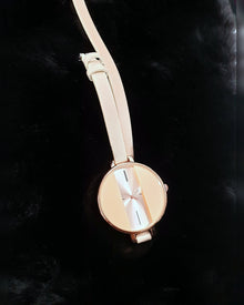 montre simili cuir double bracelet abaya hijab tunique jilbeb mode modeste fashion - Qalam Dress Boutique 