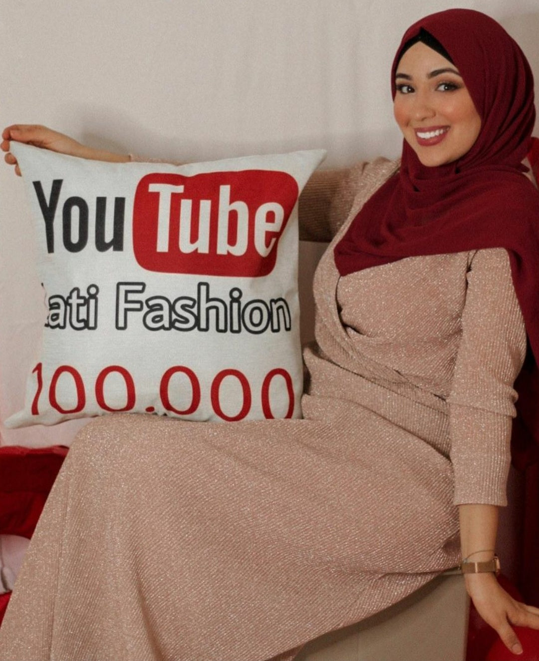 ROBE DE SOIREE GLITTER LATIFA - TENDANCE HIJAB