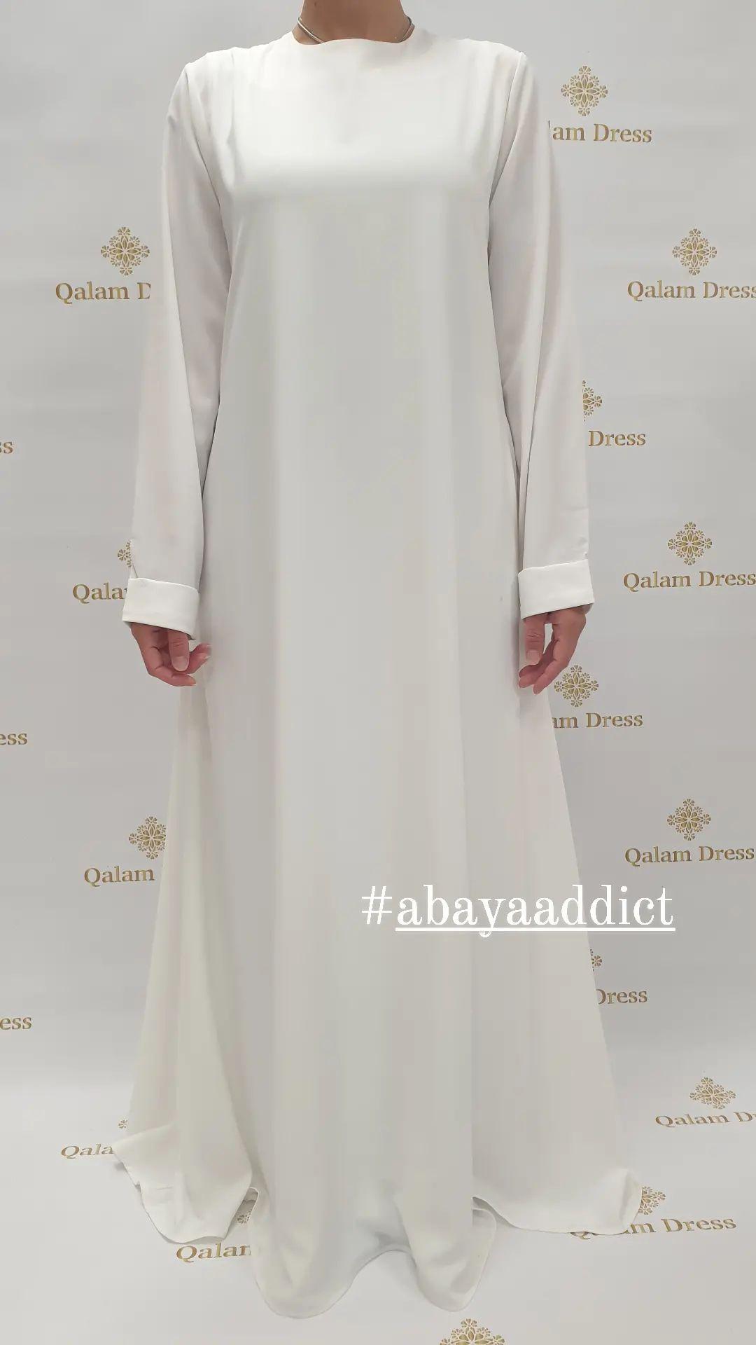 abaya blanche ete