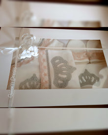 Coffret de naissance pour fille, ensemble bébé habillé