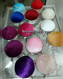 Coussinet a pics hijab voile rangement d'epingles mode modeste hijab voile boutique qalam dress 