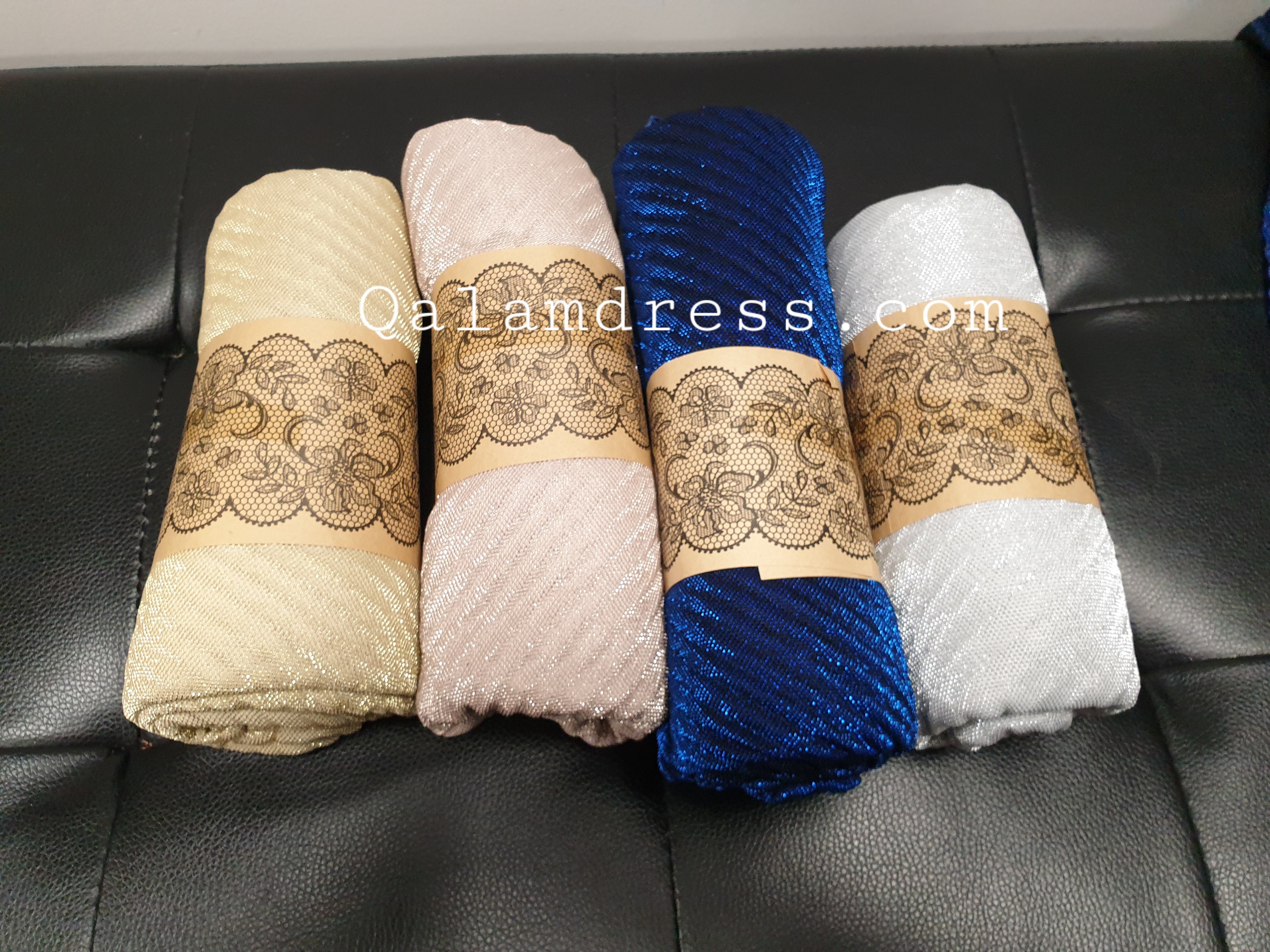 Hijab Gaufré Brillant - luxury