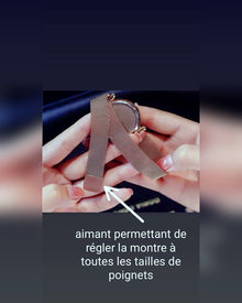 Montre femme Kenza CG Luxe à fermeture aimantée