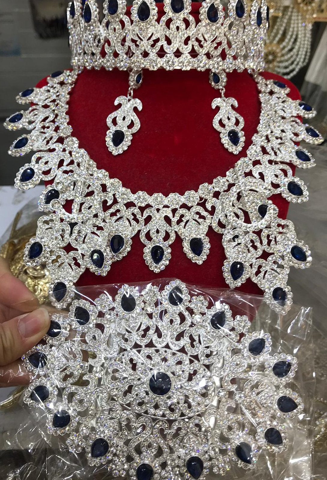 bijoux argent vert abaya hijab tunique jilbeb mode modeste fashion boutique musulmane femmes voilées