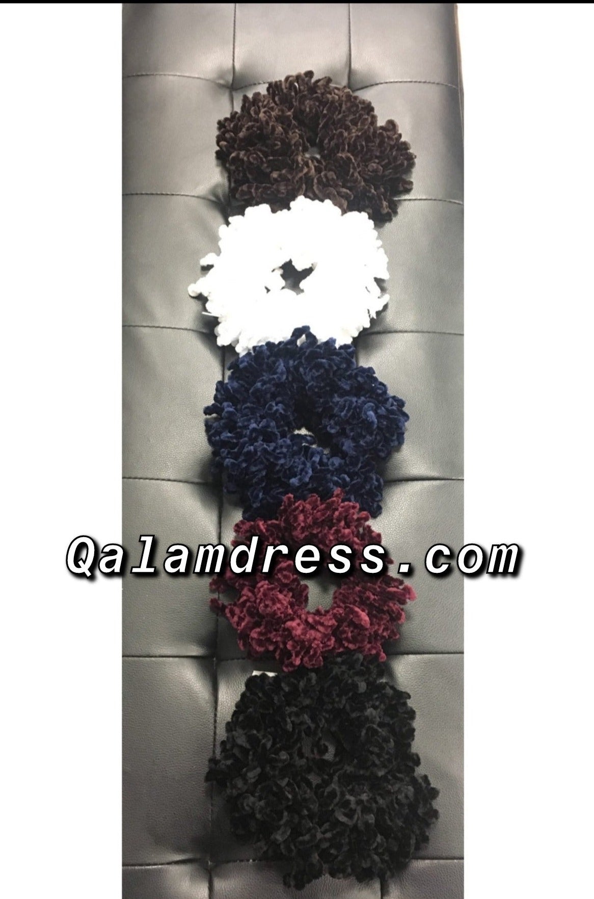 chouchou franges volume hijeb hijab mode modeste fashion qalam dress boutique musulmane femme voilées hijab france robe volume