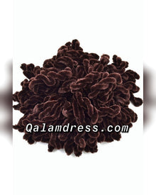 chouchou franges grand hijeb hijab mode modeste fashion qalam dress boutique musulmane femme voilées hijab france robe volume