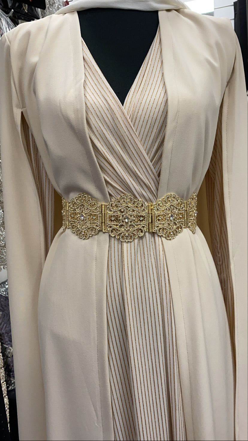 Ceinture de caftan  sofiana doré